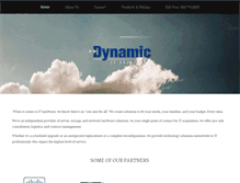 Tablet Screenshot of dynamicits.com